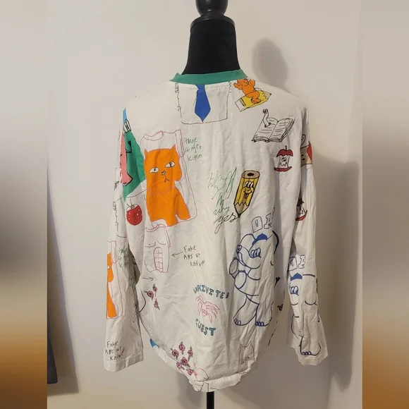 Lazy Oaf doodle Tee - Picture 2 of 3